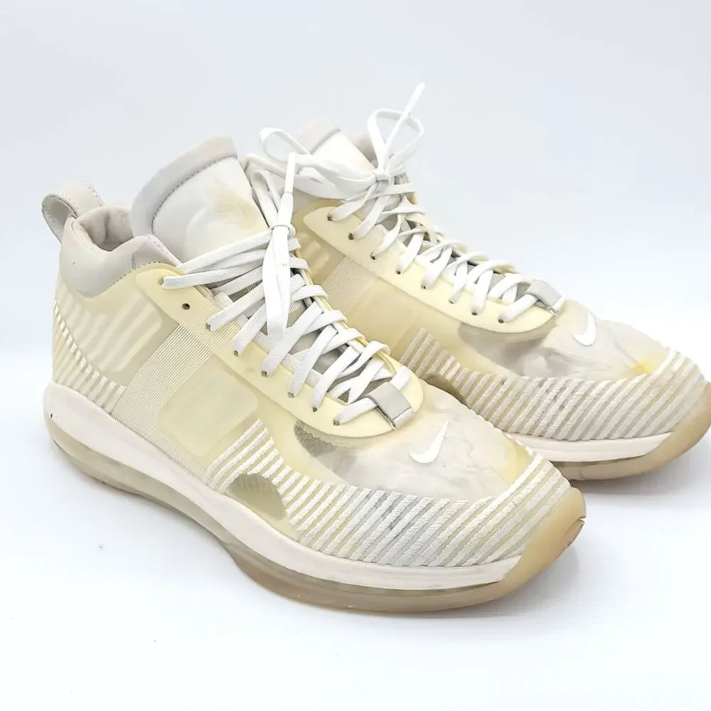 Nike Lebron X JE Icon QS White Sail Summit AQ0114-101 men's size 11